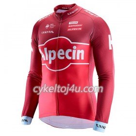 Cykeltrøje 2017 Team Katusha-Alpecin N001 Langærmet
